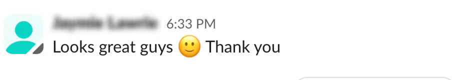 Client message